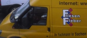 Firmenauto Fliesen Fieber