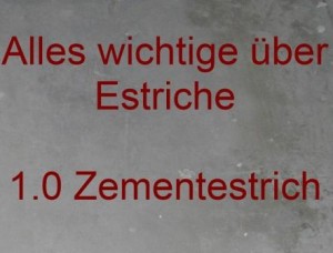 Zementestrich